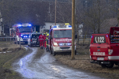 Drei Feuerwehren bei Gasaustritt in Schiltern im Einsatz