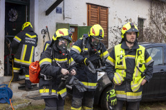 Drei Feuerwehren bei Gasaustritt in Schiltern im Einsatz
