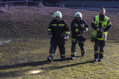Drei Feuerwehren bei Gasaustritt in Schiltern im Einsatz