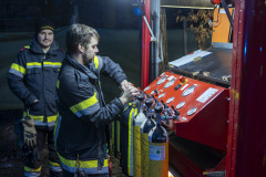 Drei Feuerwehren bei Gasaustritt in Schiltern im Einsatz