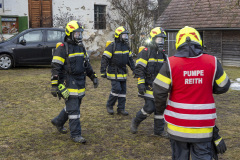 Drei Feuerwehren bei Gasaustritt in Schiltern im Einsatz