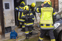 Drei Feuerwehren bei Gasaustritt in Schiltern im Einsatz